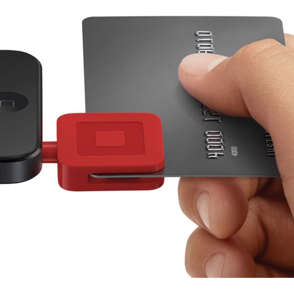 Square Reader product (red) card reader